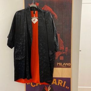 KIMONO | Vintage | Black & Red